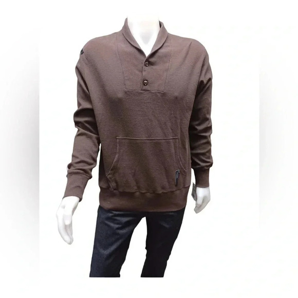 ROCAWEAR Pullover Light Sweater Brown Size Large - Picture 1 of 9